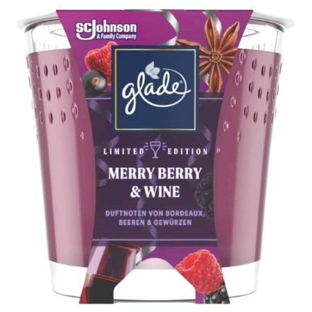 Glade Candle Merry Berry Wine Product Image