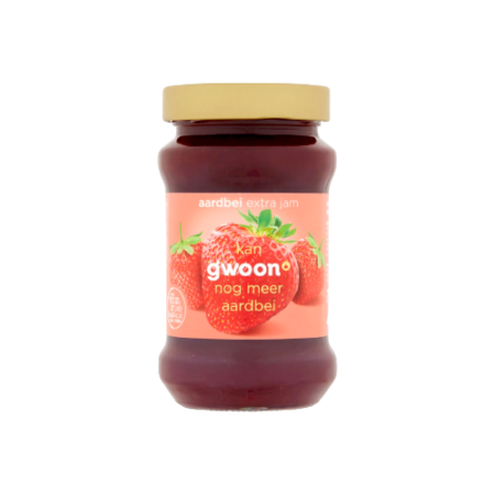 G'woon Extra Jam Aardbei Product Image