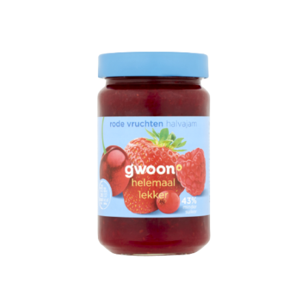 G’woon Rode Vruchten Halvajam Product Image