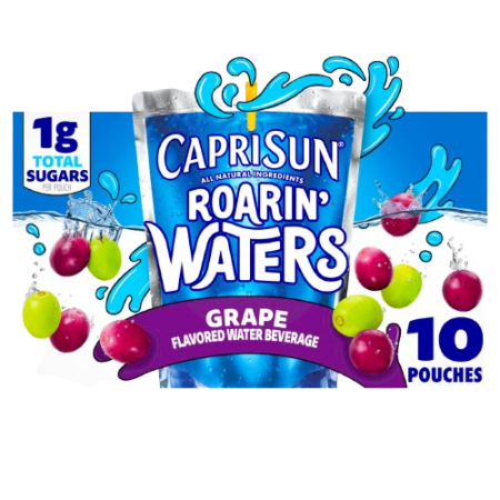 Capri-Sun Flavored Water Grape Product Image