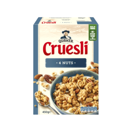 Quaker Cruesli 4 Nuts Product Image