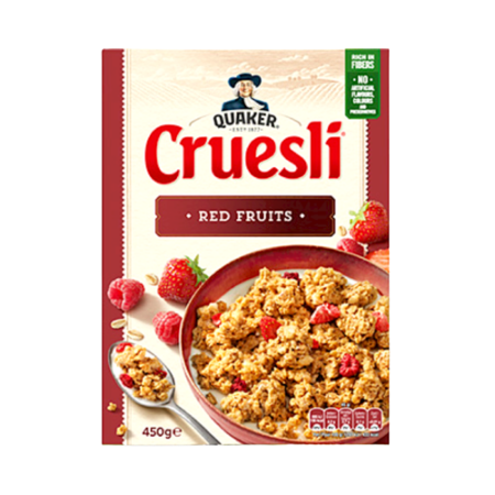 Quaker Cruesli Red Fruits Product Image