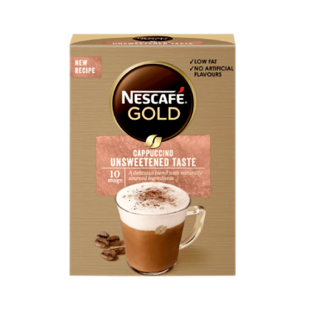 Nescafe Gold Cappuccino Unsweetened Product Image
