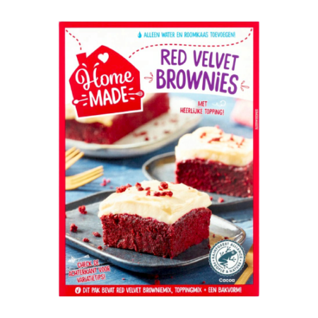 Homemade Mix Voor Red Velvet Brownies Product Image