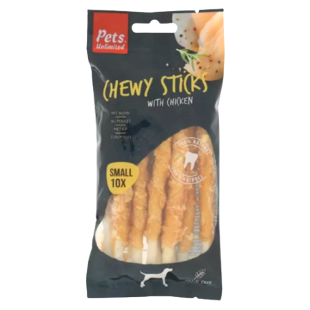 Pets Unlimited Chewy Sticks with Chicken Product Image
