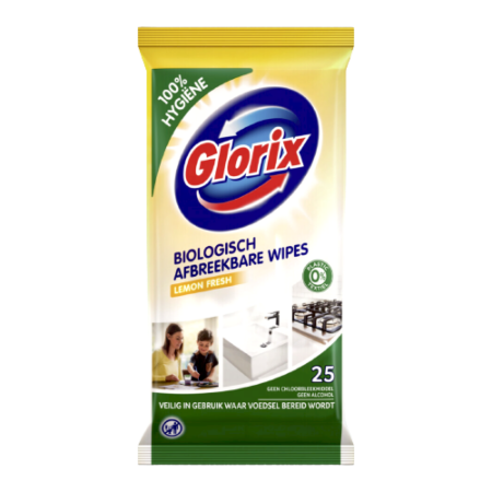 Glorix Schoonmaakdoekjes Lemon Product Image