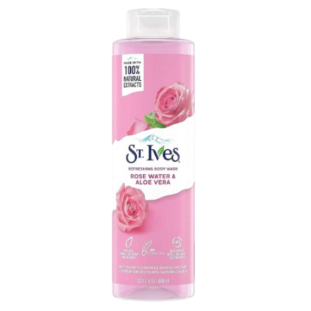 St. Ives Body Wash Rose Water & Aloe Vera Product Image