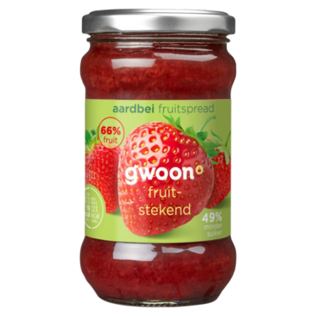 G’woon Fruitspread Aardbei Product Image