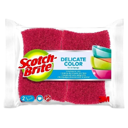 Scotch-Brite Scrub Sponge Delicate Color Product Image