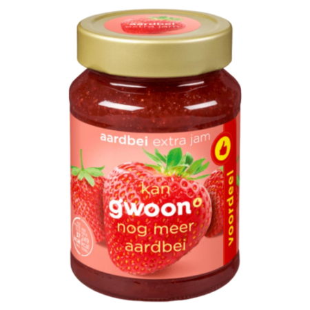 G'woon Extra Jam Aardbei Product Image