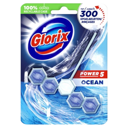 Glorix Toiletblok Power 5 Ocean Product Image