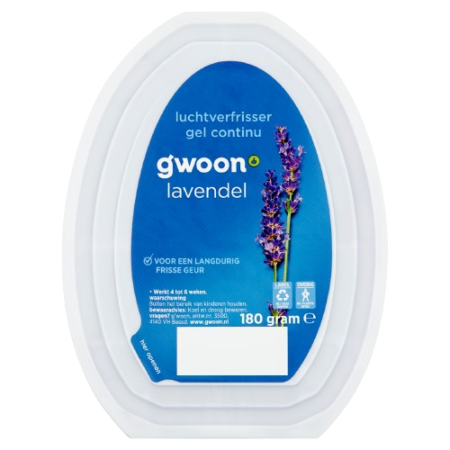 G'woon Luchtverfrisser Gel Continu Lavendel Product Image