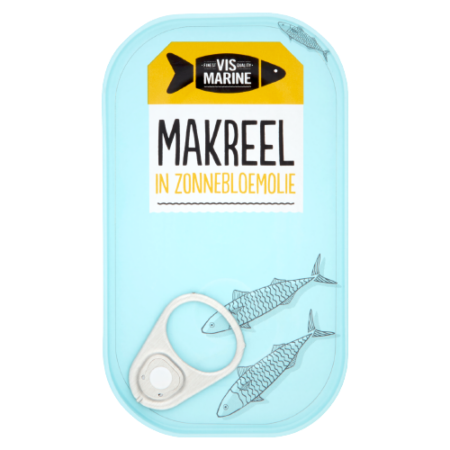 Vis Marine Makreel in Zonnebloemolie Product Image