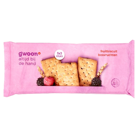 G’woon Fruitbiscuit Bosvruchten Product Image