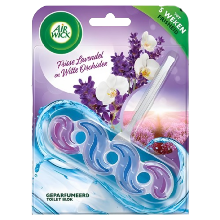 Air Wick Toiletblok Frisse Lavendel & Witte Orchidee Product Image