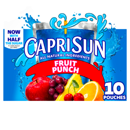 Capri-Sun Juice Drink Blend Fruit Punch Product Image