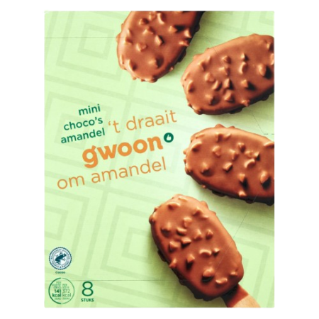 G'woon Mini Choco's Amandel VRIES❄️ Product Image