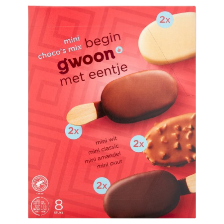 G'woon Mini Choco's Mix VRIES❄️ Product Image
