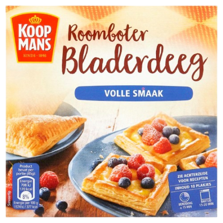 Koopmans Bladerdeeg Roomboter Volle Smaak VRIES❄️ Product Image