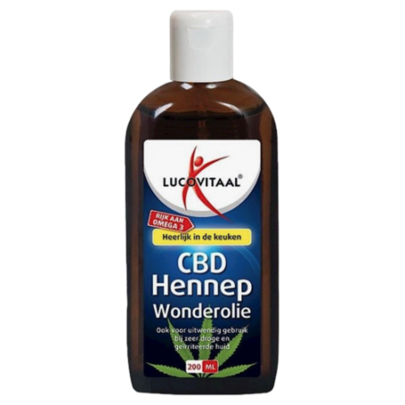 Lucovitaal CBD Hennep Wonderolie Product Image