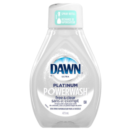 Dawn Ultra Dish Spray Platinum Powerwash Free & Clear Product Image