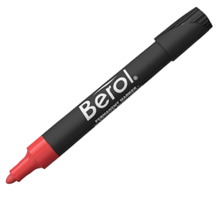 Berol Permanent Marker Red Units Product Image