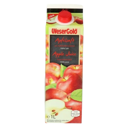 WeserGold Juice Apple 100% (THT: 04/25/2024) Product Image