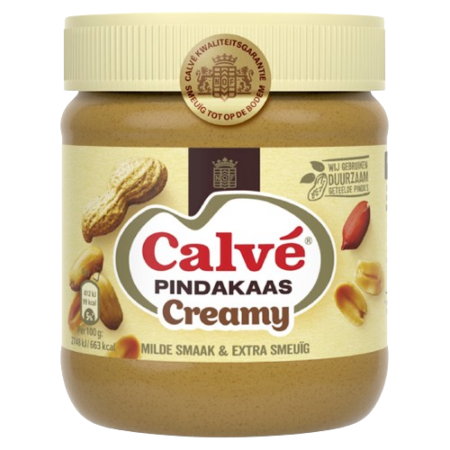 Calvé Pindakaas Creamy Product Image