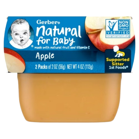 Gerber Natural For Baby Apple Product Image