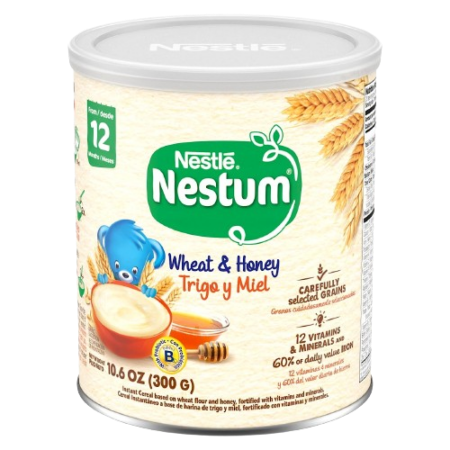 Nestle Nestum Wheat & Honey Baby Cereal Product Image