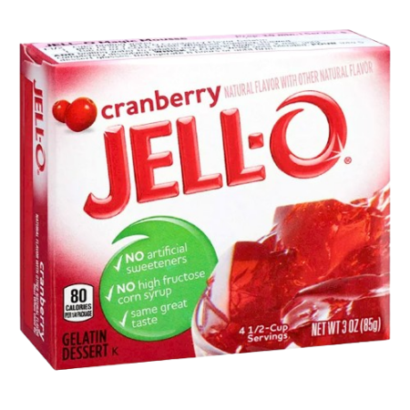 Jell-o Cranberry Product Image