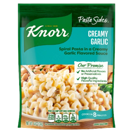 Knorr Pasta Sides Creamy Garlic Product Image